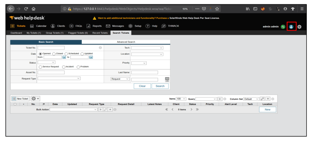 solarwinds web help desk free edition